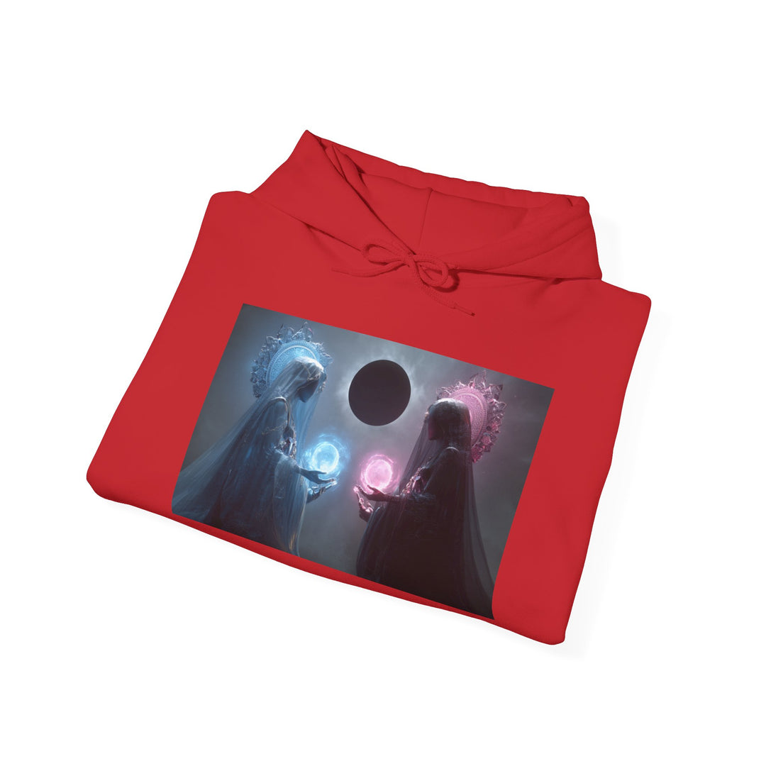 The Veil of Balance - Heavy Blend Hooded Sweatshirt