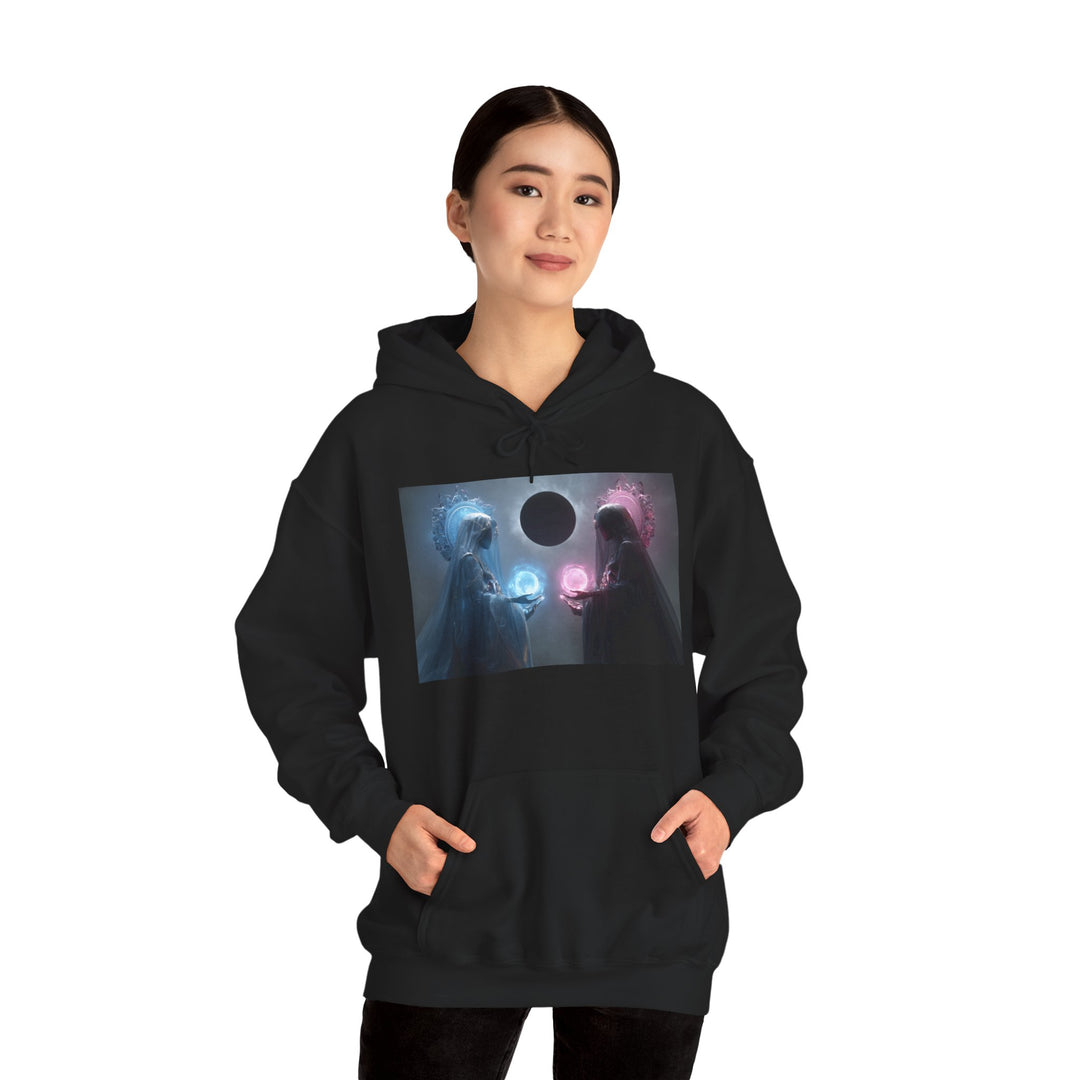 The Veil of Balance - Heavy Blend Hooded Sweatshirt