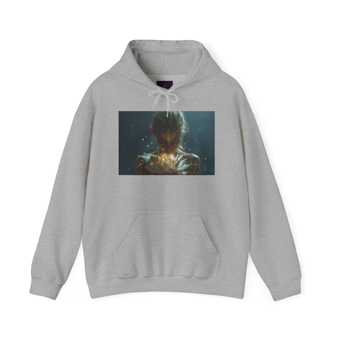 The Whispering Lotus - Heavy Blend Hooded Sweatshirt