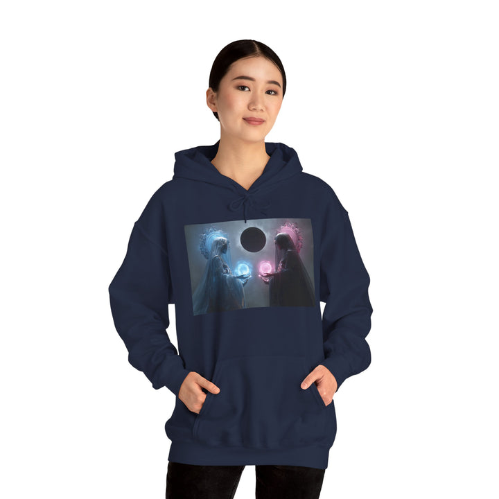 The Veil of Balance - Heavy Blend Hooded Sweatshirt