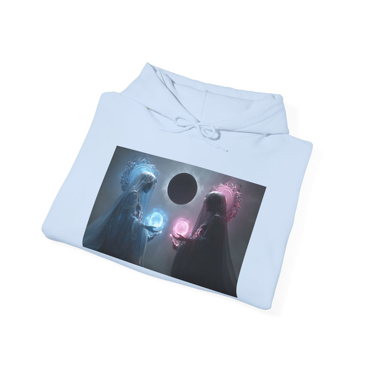 The Veil of Balance - Heavy Blend Hooded Sweatshirt
