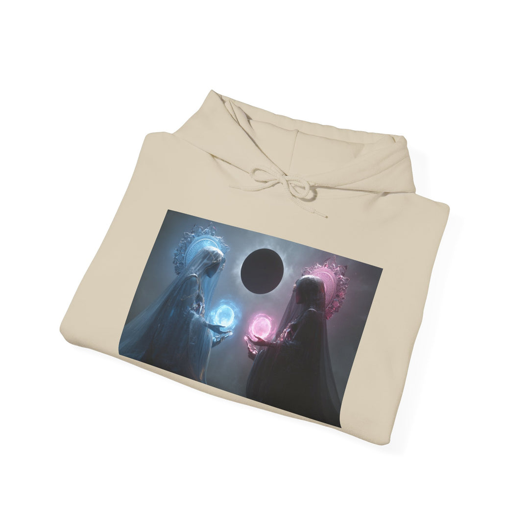 The Veil of Balance - Heavy Blend Hooded Sweatshirt