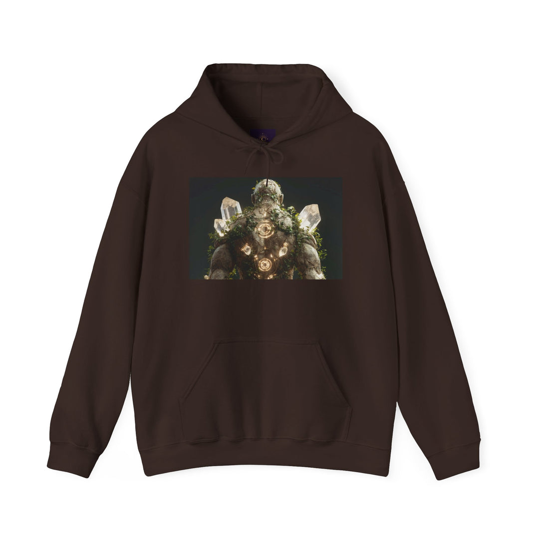 The Verdant Titan - Heavy Blend Hooded Sweatshirt