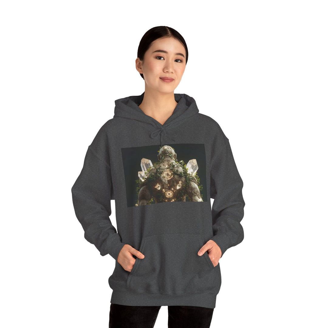 The Verdant Titan - Heavy Blend Hooded Sweatshirt