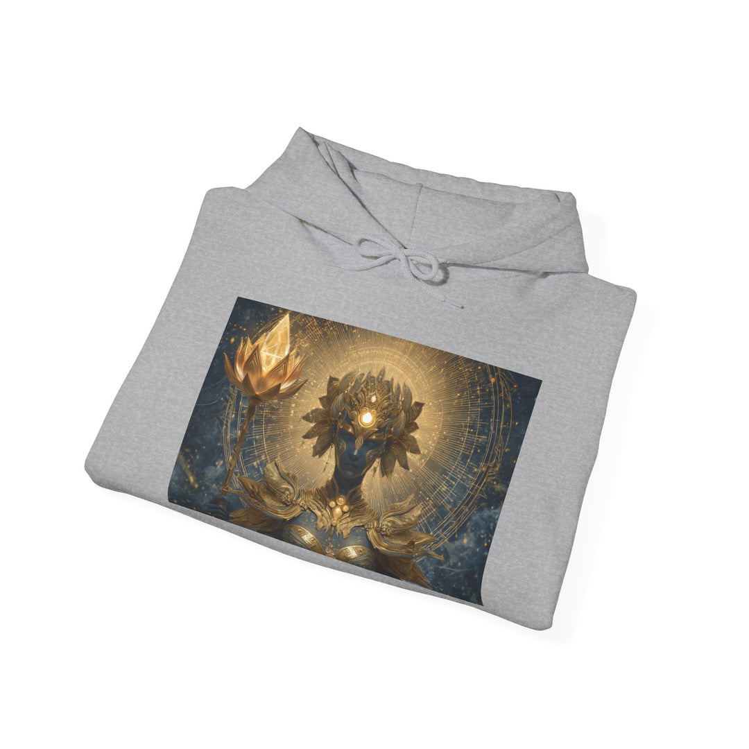 The Celestial Sentinel - Heavy Blend Hooded Sweatshirt