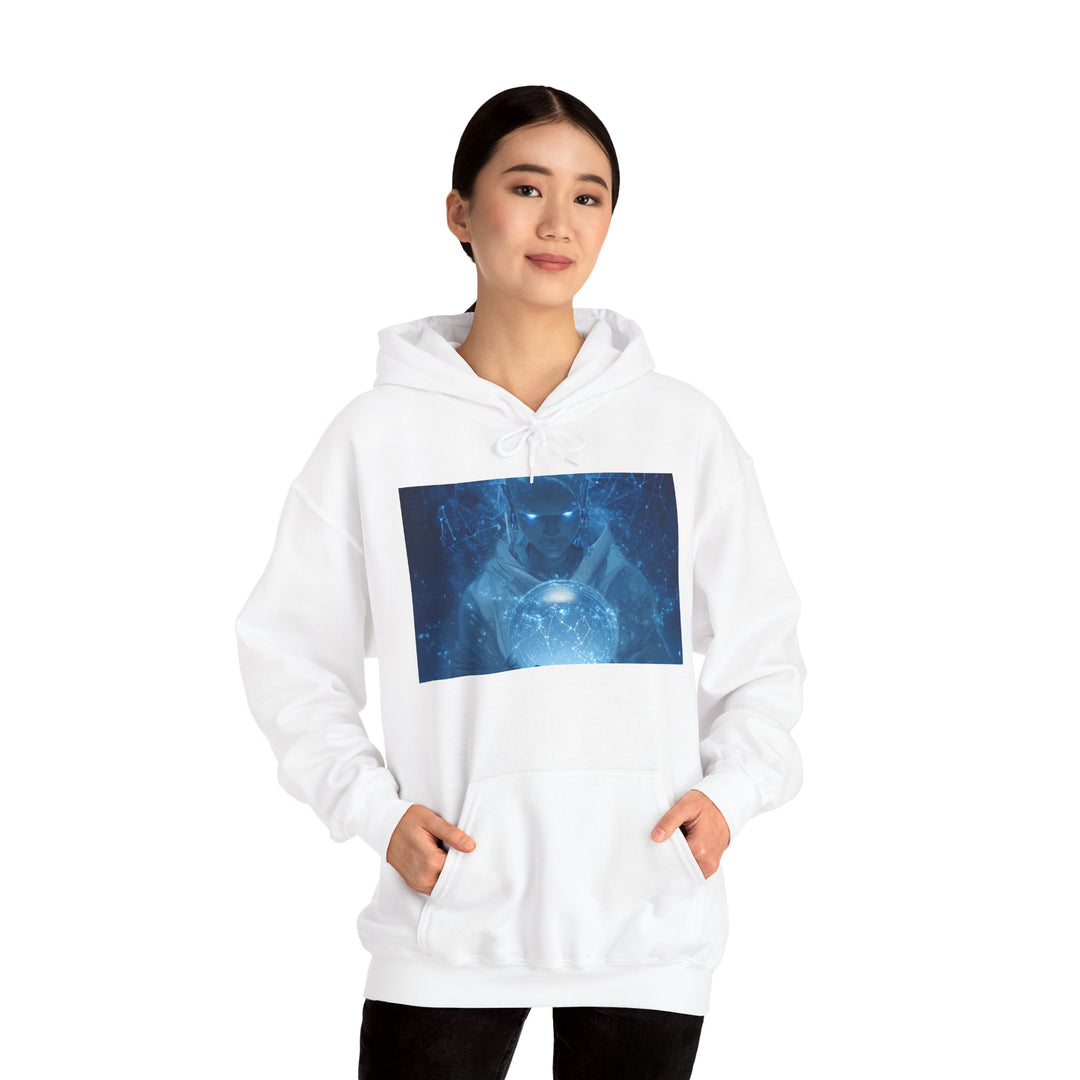 Moonlit Guardian - Heavy Blend Hooded Sweatshirt