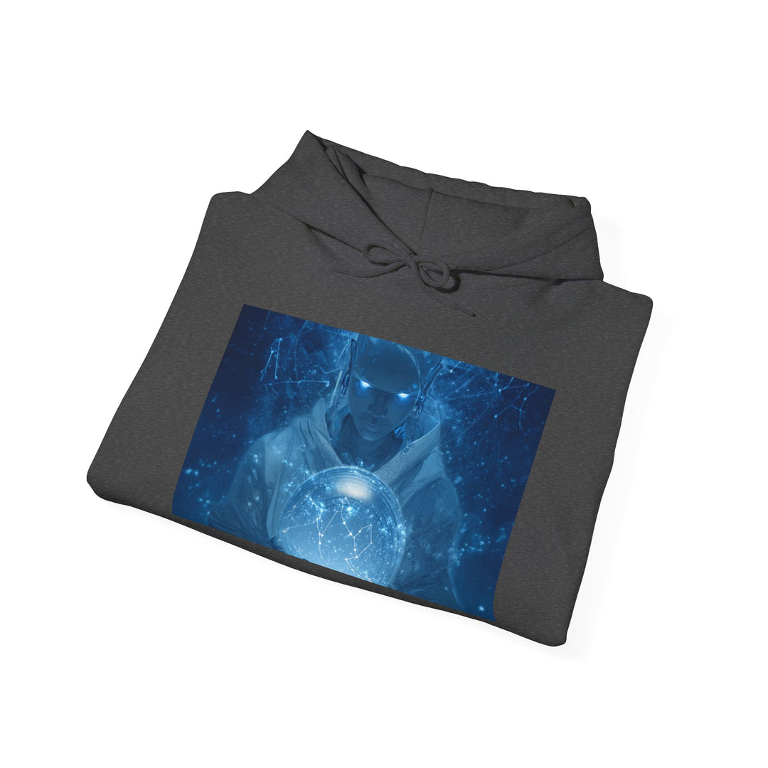 Moonlit Guardian - Heavy Blend Hooded Sweatshirt