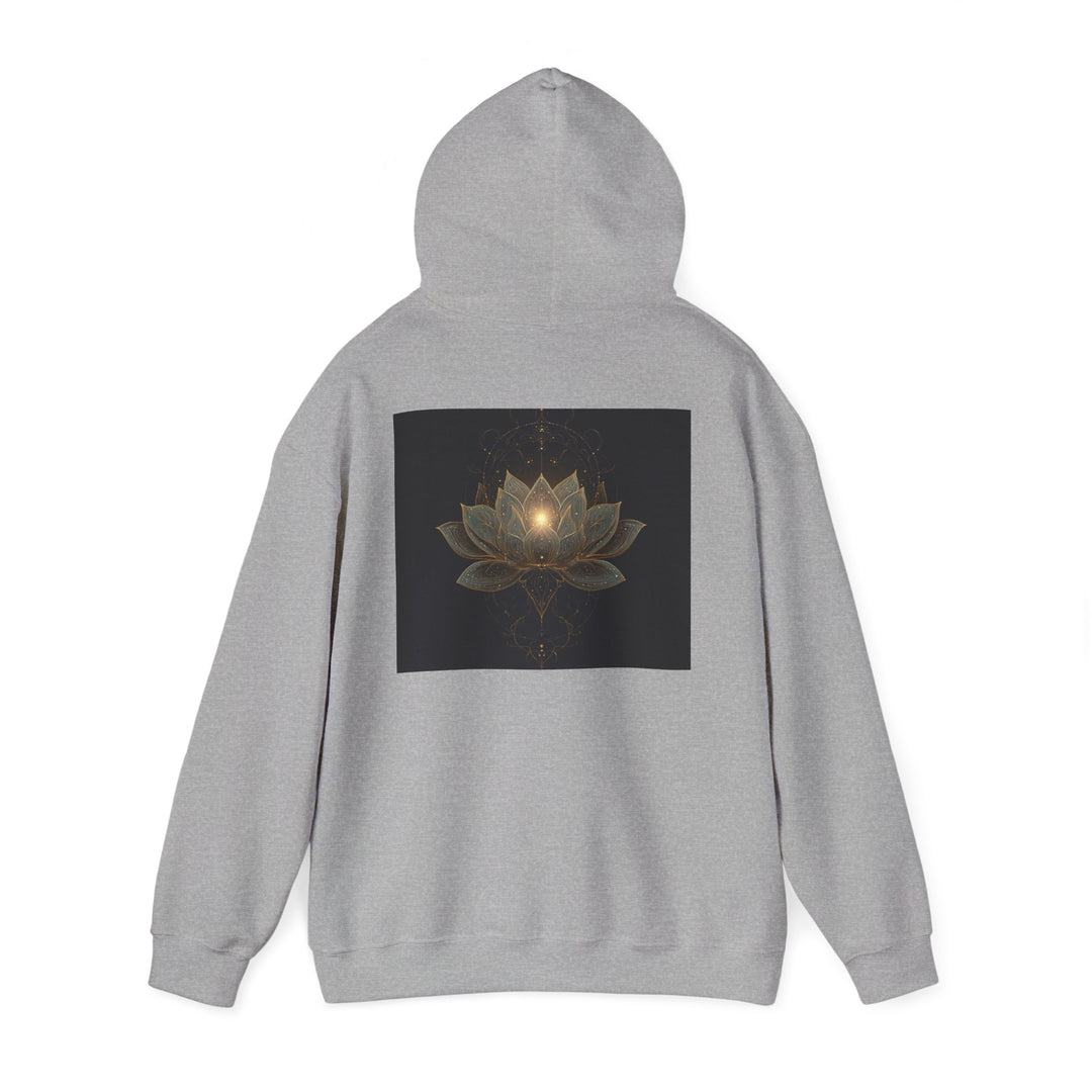 The Flame of the Lotus - Heavy Blend Hooded Sweatshirt