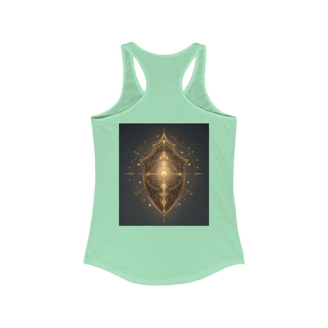 The Moonblade Protector - Women's Racerback Tank