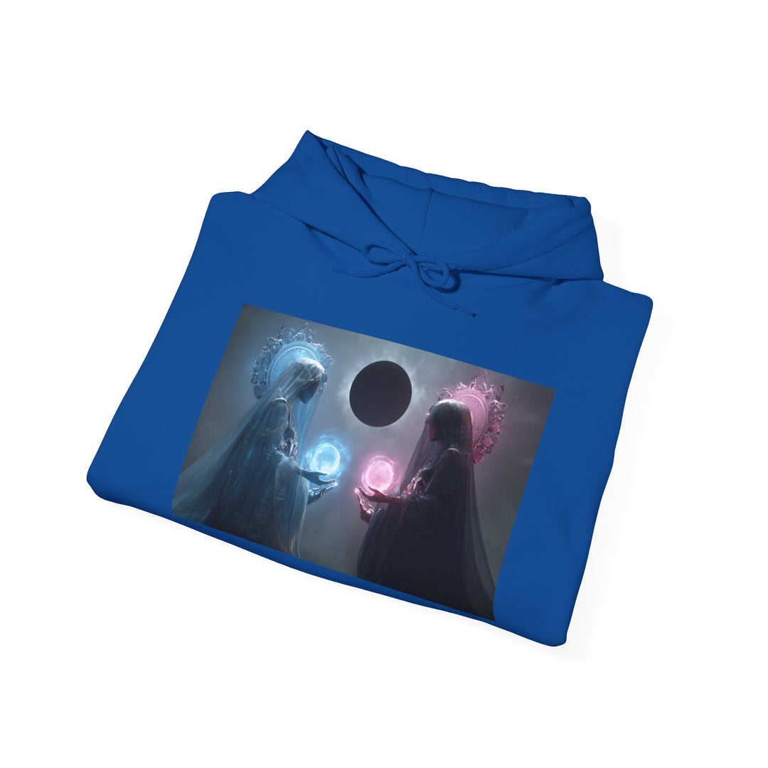 The Veil of Balance - Heavy Blend Hooded Sweatshirt