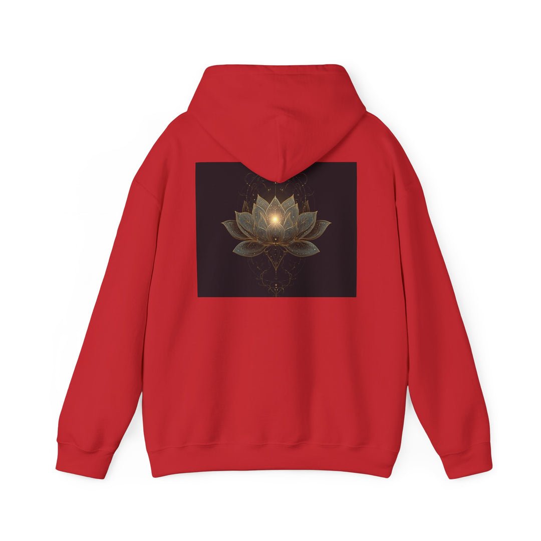 The Flame of the Lotus - Heavy Blend Hooded Sweatshirt