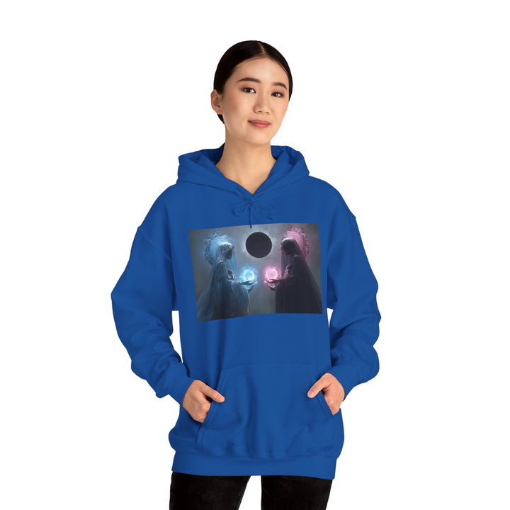 The Veil of Balance - Heavy Blend Hooded Sweatshirt