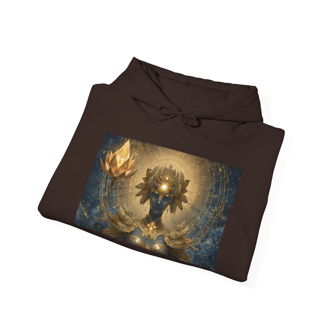 The Celestial Sentinel - Heavy Blend Hooded Sweatshirt