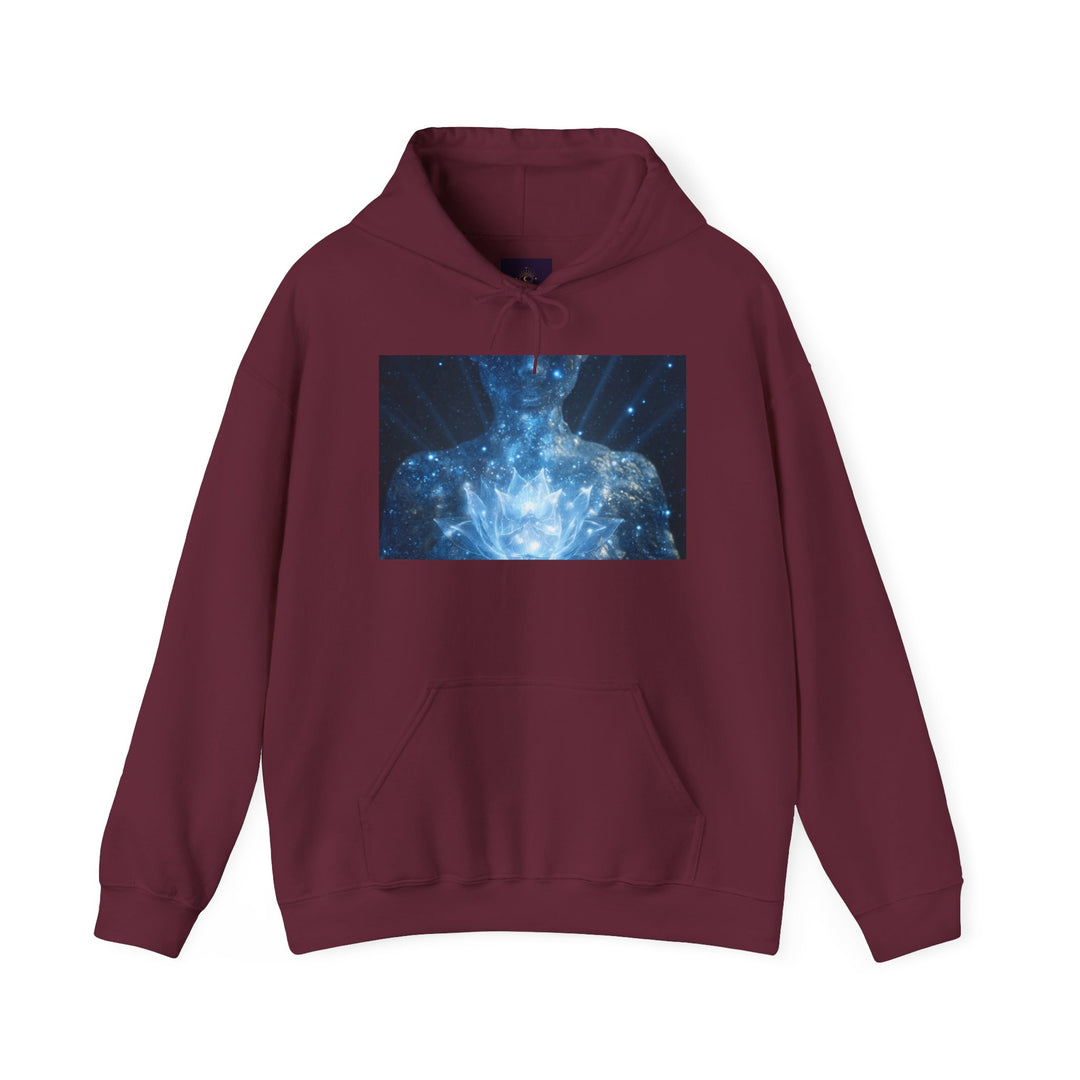 The Cosmic Bloom - Heavy Blend Hooded Sweatshirt