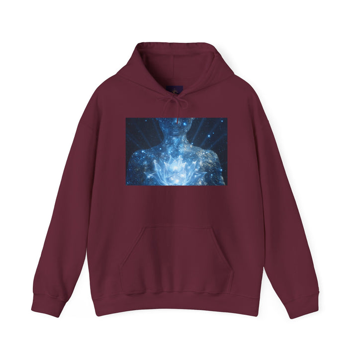 The Cosmic Bloom - Heavy Blend Hooded Sweatshirt