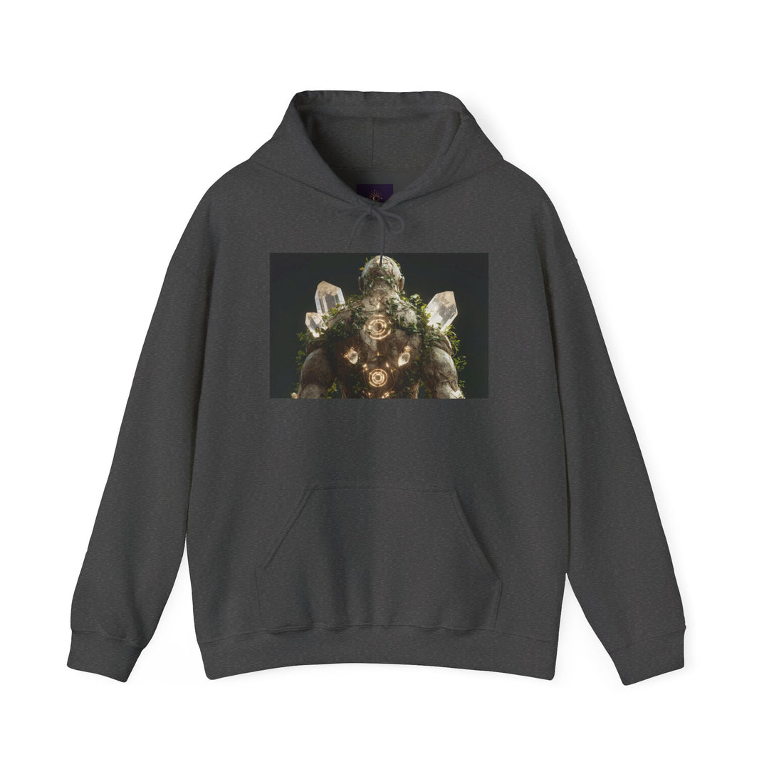 The Verdant Titan - Heavy Blend Hooded Sweatshirt