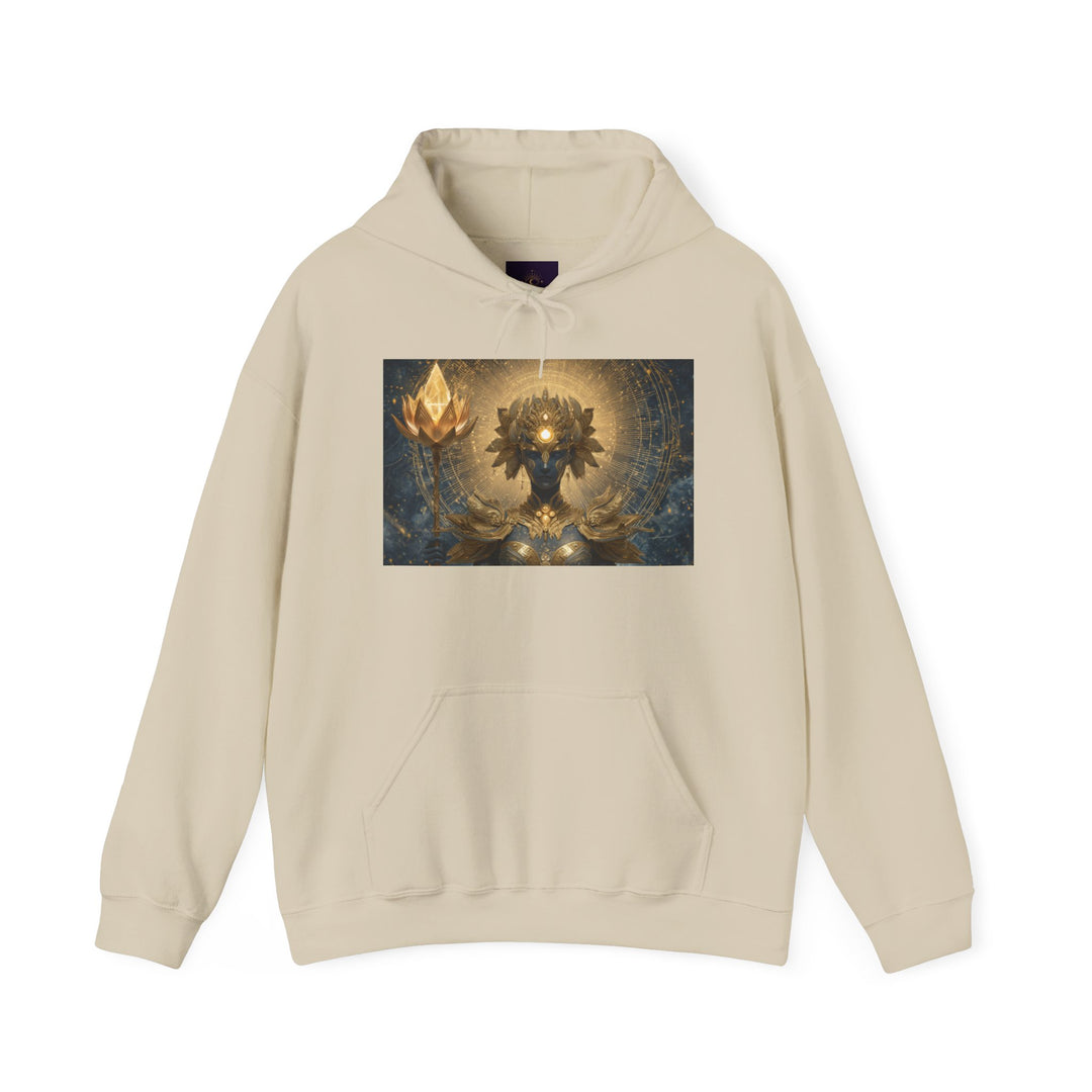The Celestial Sentinel - Heavy Blend Hooded Sweatshirt