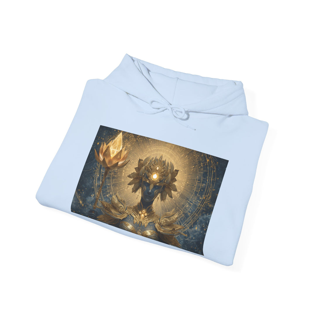 The Celestial Sentinel - Heavy Blend Hooded Sweatshirt