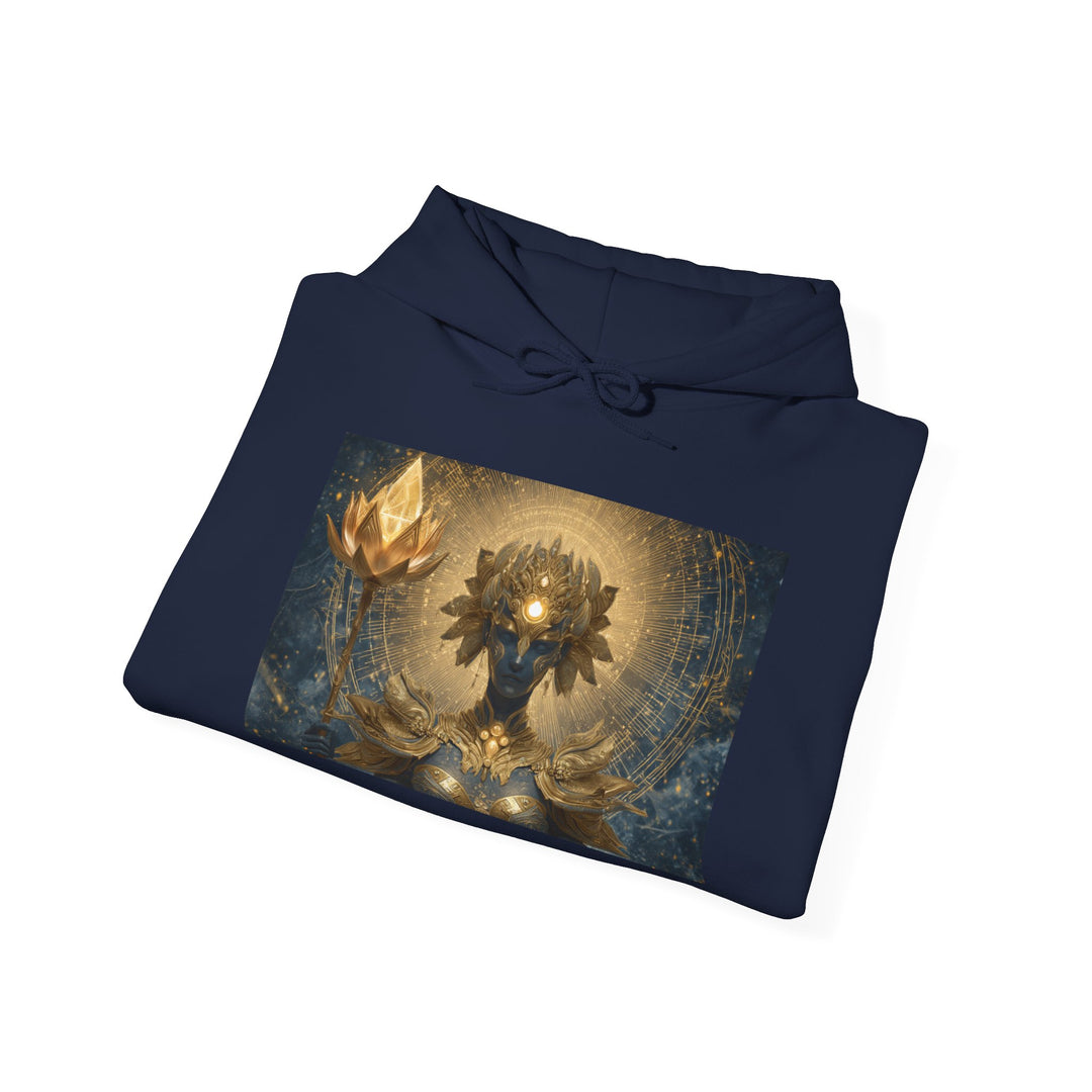 The Celestial Sentinel - Heavy Blend Hooded Sweatshirt