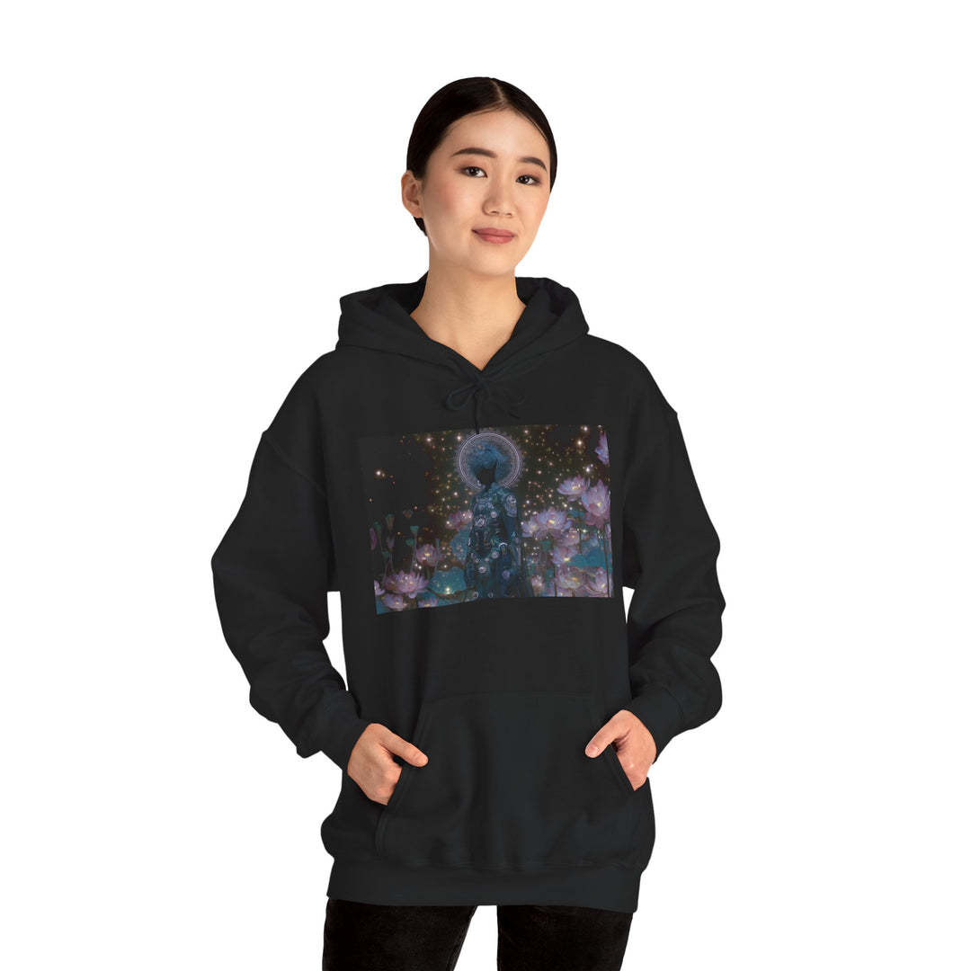 The Petalborn Sentinel - Heavy Blend Hooded Sweatshirt