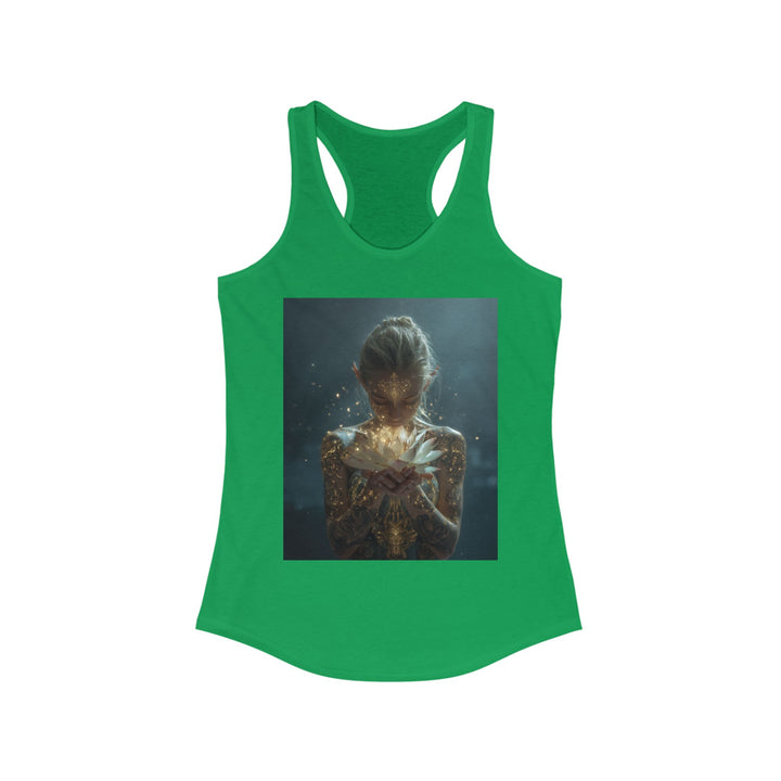 The Whispering Lotus - Women's Racerback Tank