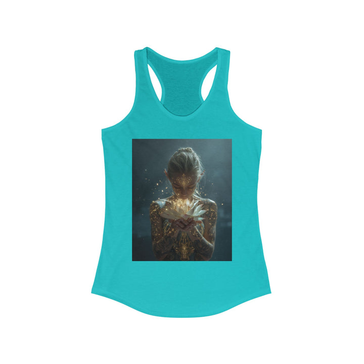 The Whispering Lotus - Women's Racerback Tank