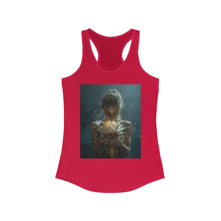 The Whispering Lotus - Women's Racerback Tank