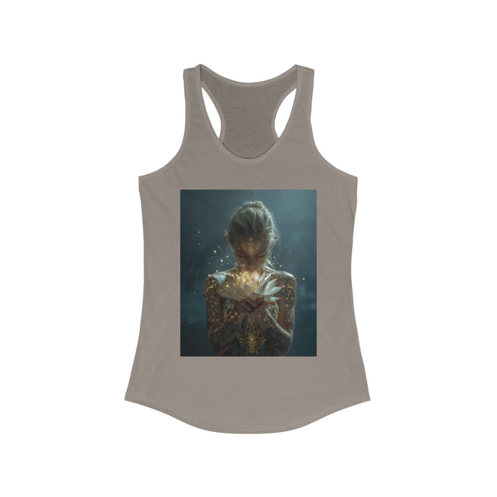 The Whispering Lotus - Women's Racerback Tank