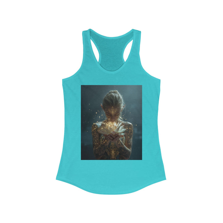 The Whispering Lotus - Women's Racerback Tank