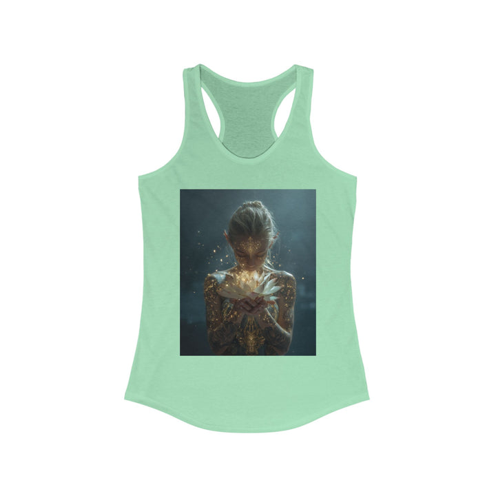 The Whispering Lotus - Women's Racerback Tank