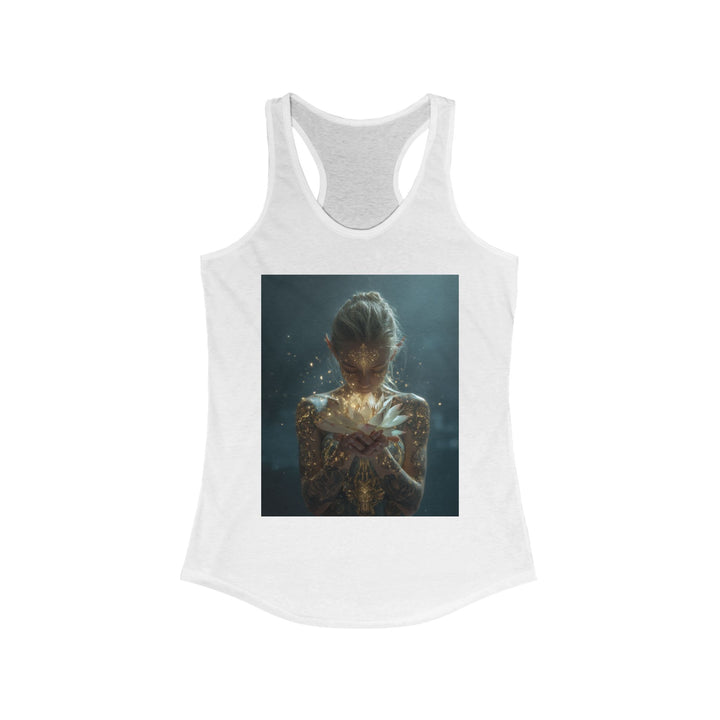 The Whispering Lotus - Women's Racerback Tank