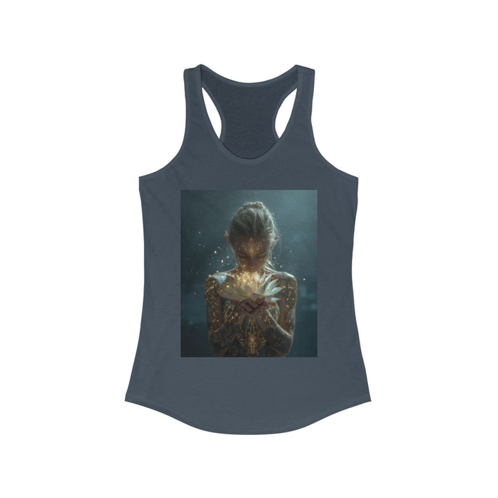 The Whispering Lotus - Women's Racerback Tank