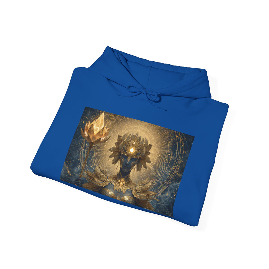The Celestial Sentinel - Heavy Blend Hooded Sweatshirt