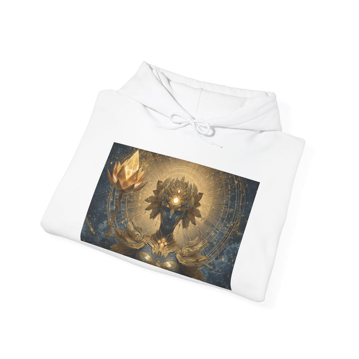 The Celestial Sentinel - Heavy Blend Hooded Sweatshirt