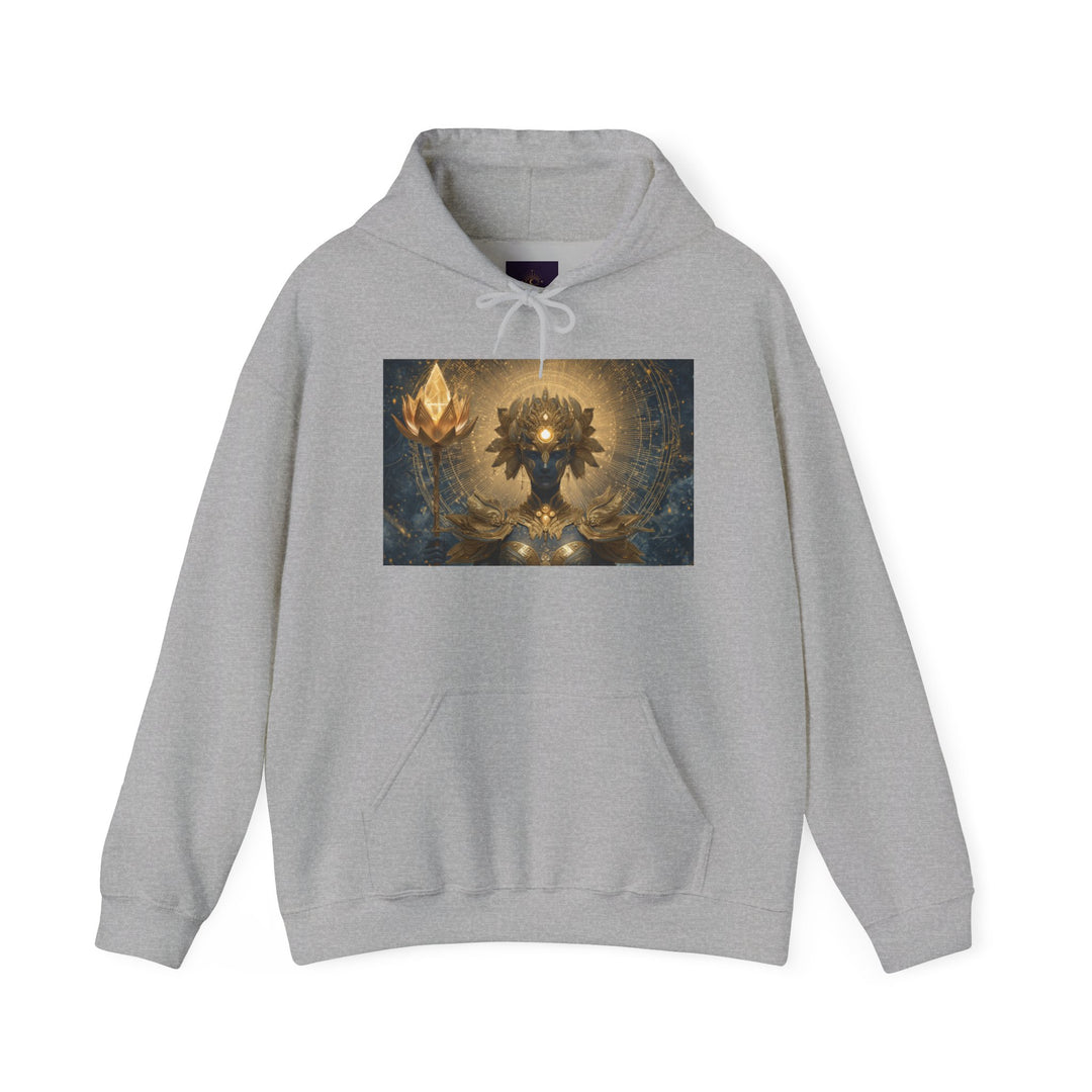 The Celestial Sentinel - Heavy Blend Hooded Sweatshirt
