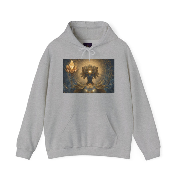 The Celestial Sentinel - Heavy Blend Hooded Sweatshirt