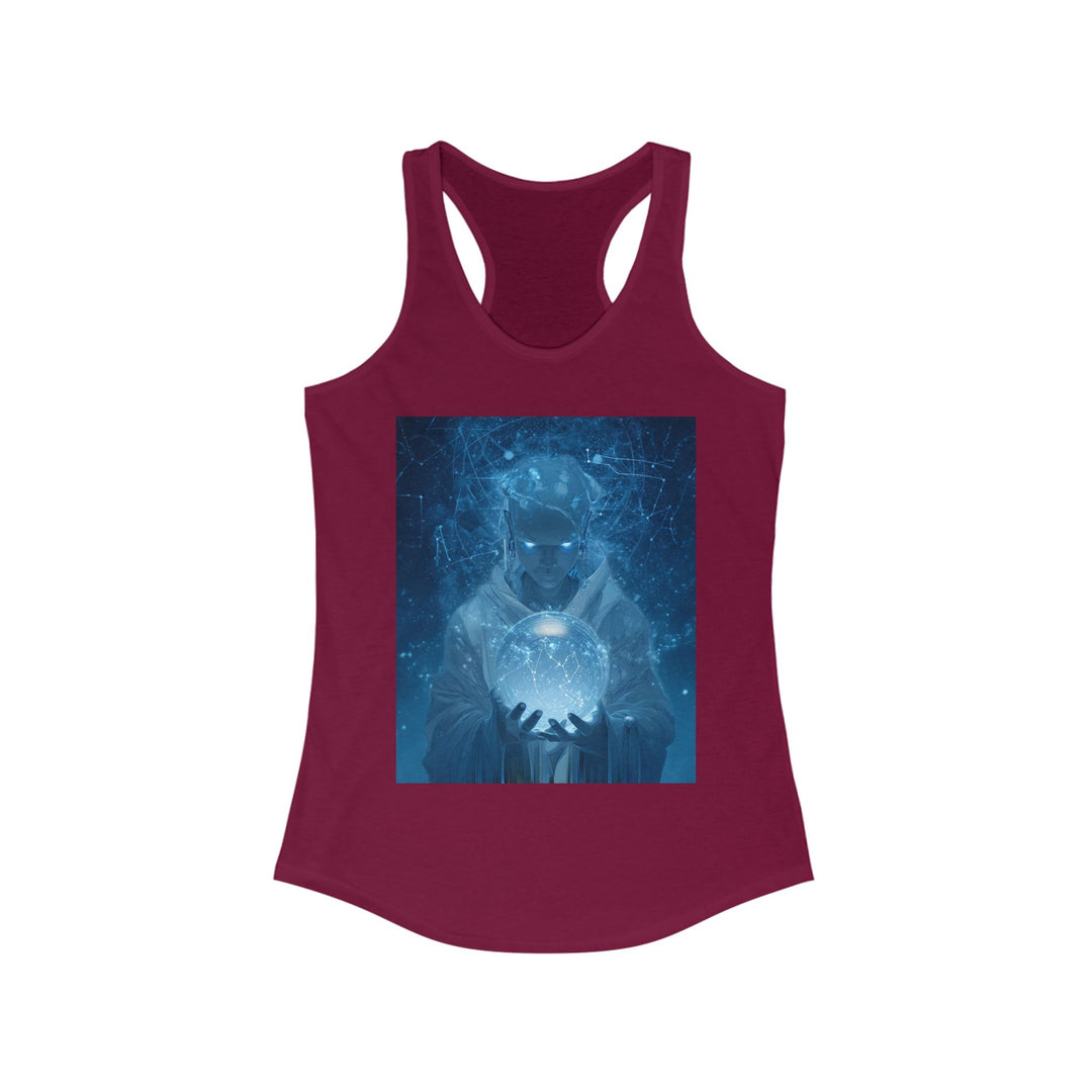 Moonlit Guardian - Women's Racerback Tank