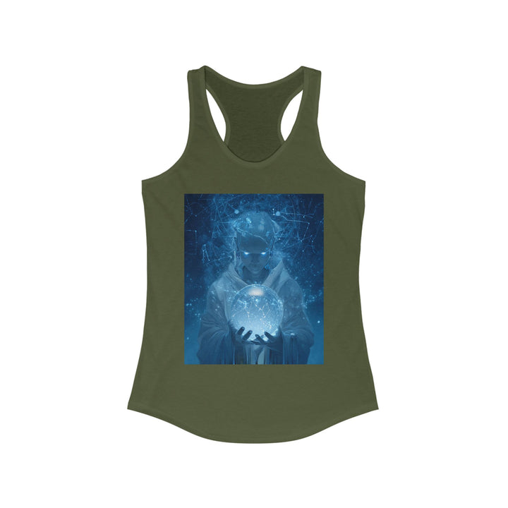 Moonlit Guardian - Women's Racerback Tank
