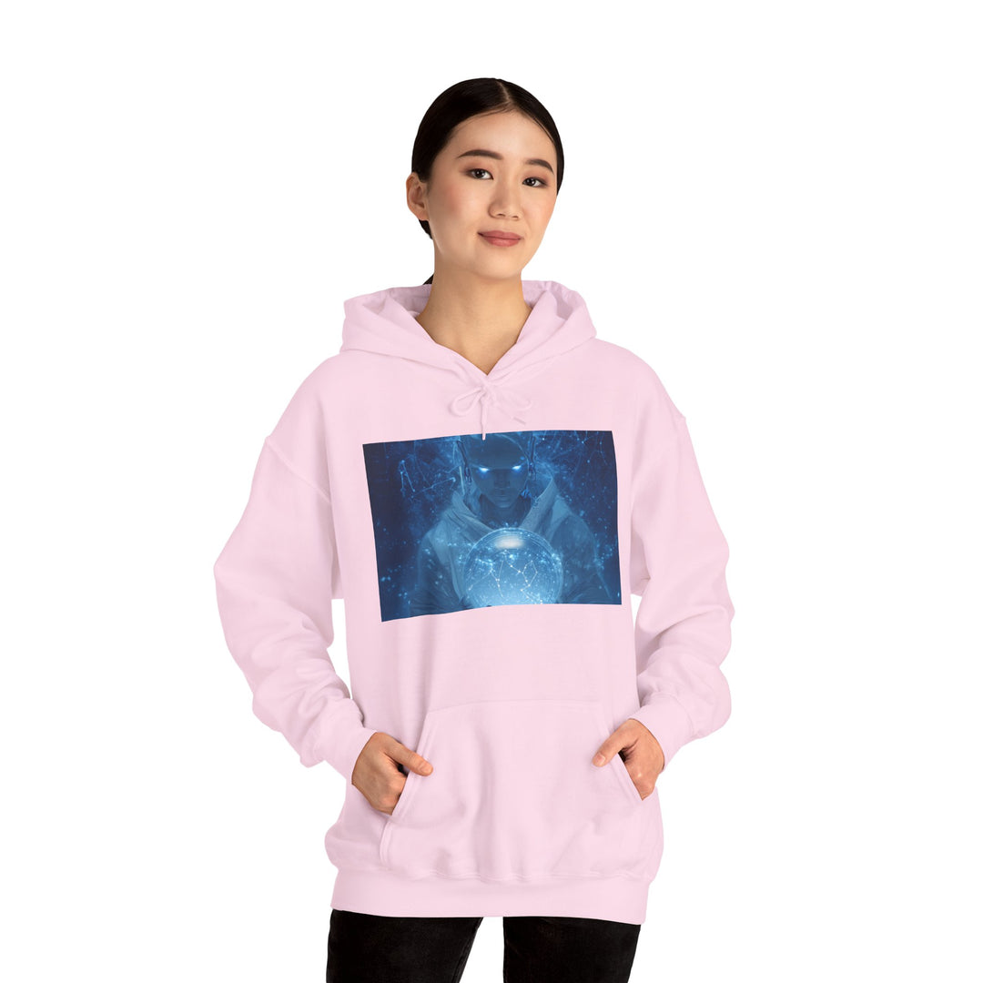 Moonlit Guardian - Heavy Blend Hooded Sweatshirt