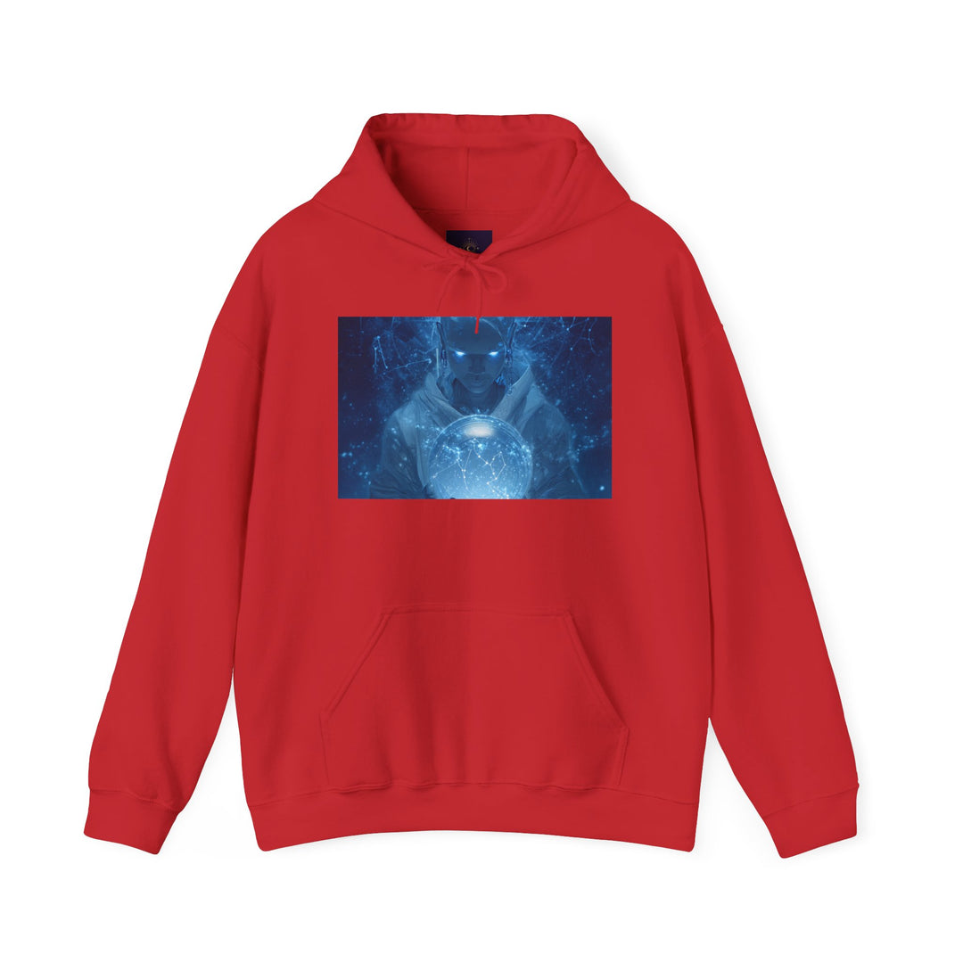 Moonlit Guardian - Heavy Blend Hooded Sweatshirt