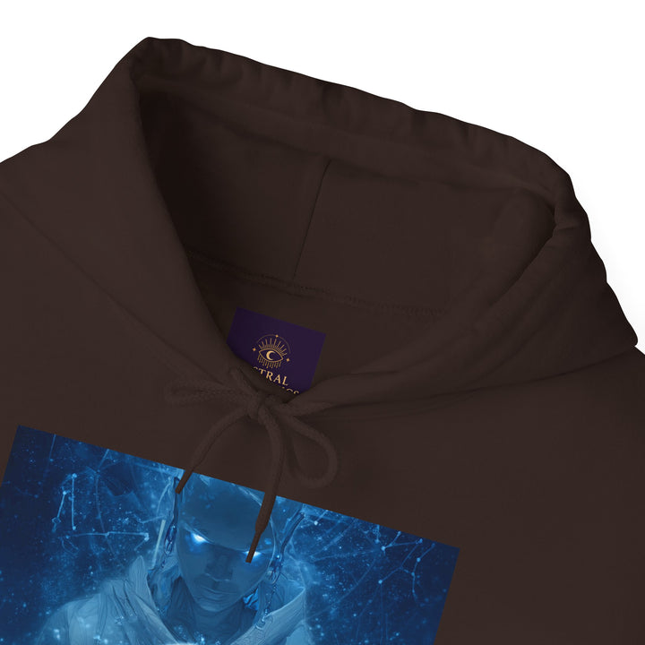 Moonlit Guardian - Heavy Blend Hooded Sweatshirt