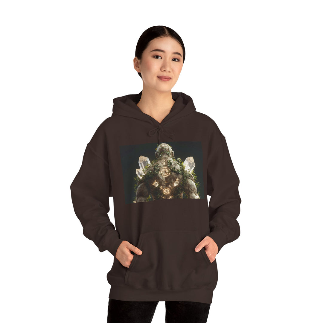 The Verdant Titan - Heavy Blend Hooded Sweatshirt