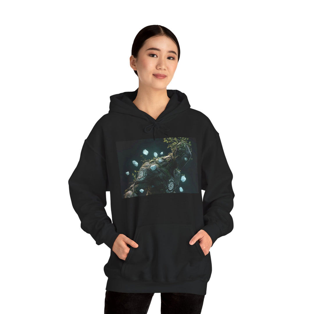 The Stonebound Sentinel - Heavy Blend Hooded Sweatshirt